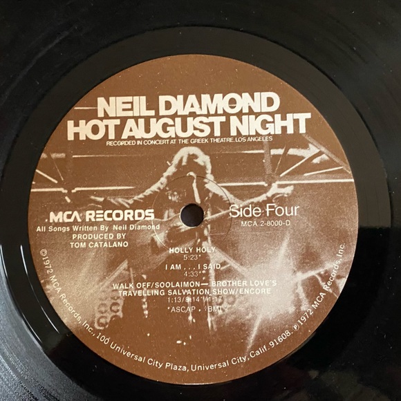 vinyl album Hot August Night. Double album. Great condition. Sweet Caroline! - Picture 15 of 16